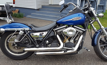 Harley-Davidson Bright Sapphire Sunglo Paint Product